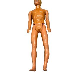 Mattel ken Barbie 1980s  1968 nude  blond blue eyes READ